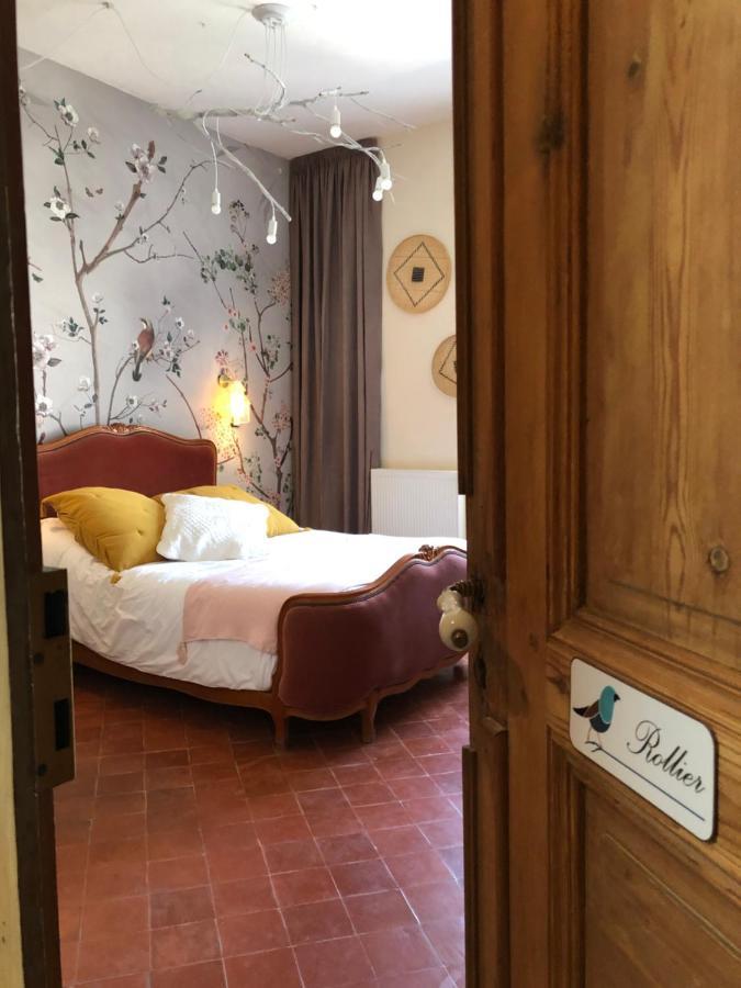 L'Oiseau Bleu Rollier Bed & Breakfast Roubia Eksteriør bilde