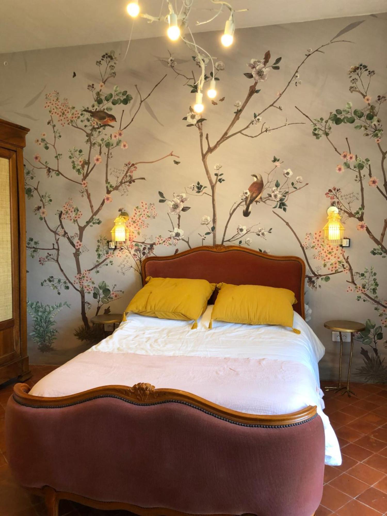 L'Oiseau Bleu Rollier Bed & Breakfast Roubia Eksteriør bilde